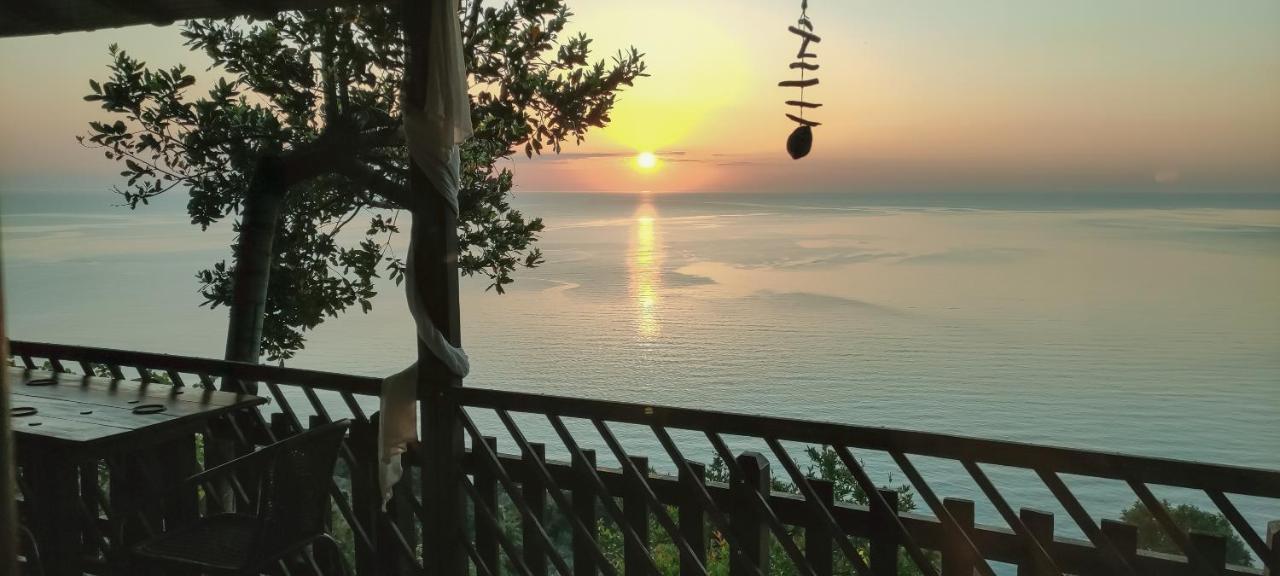 Balcony On The Rocks Villa Agioi Saranta Екстериор снимка